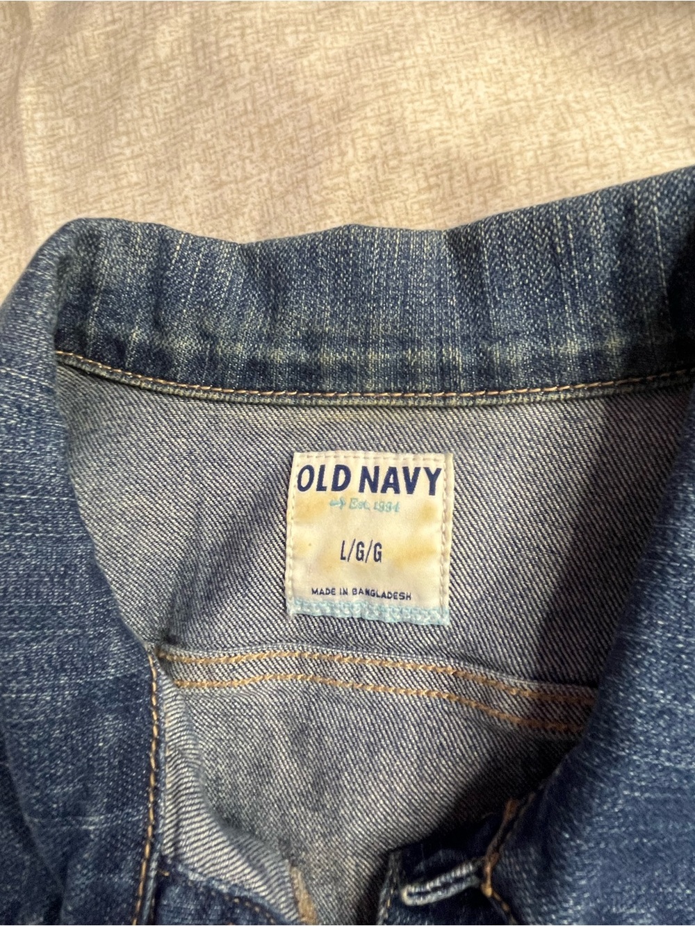 Old Navy Denim Button-Up Vest - Picture 2 of 7